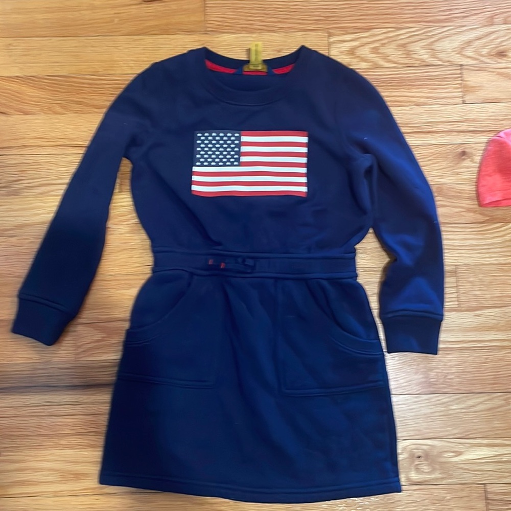 Polo American flag dress